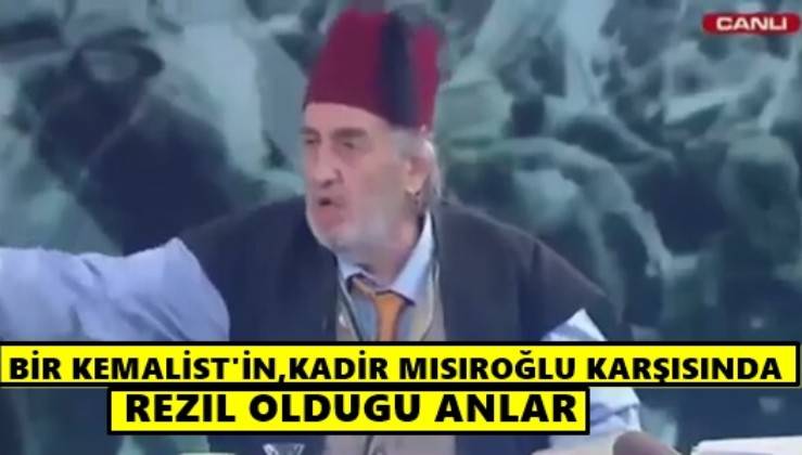 Bir Kemalistin Yerin Dibine Battığı dakikalar ve K Mısıroğlu ndan Ezber